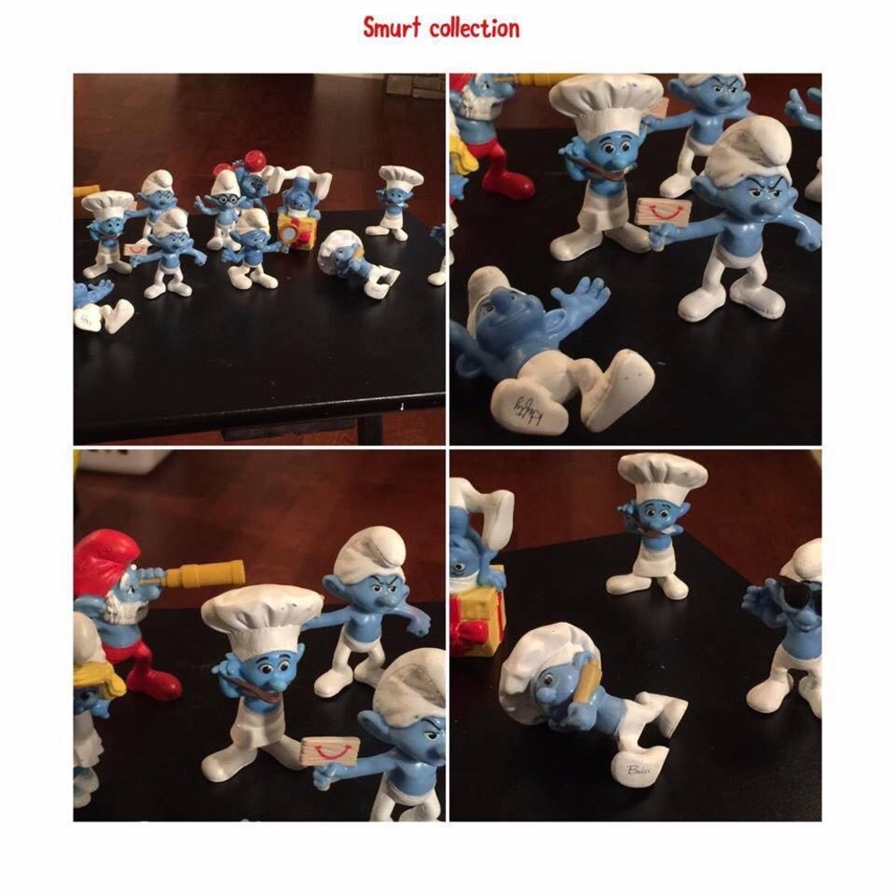 Vintage Smurf Collection